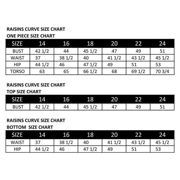 Raisins Curve Shore Thing Tanzania Tankini Top 18W - Picture 2 of 11